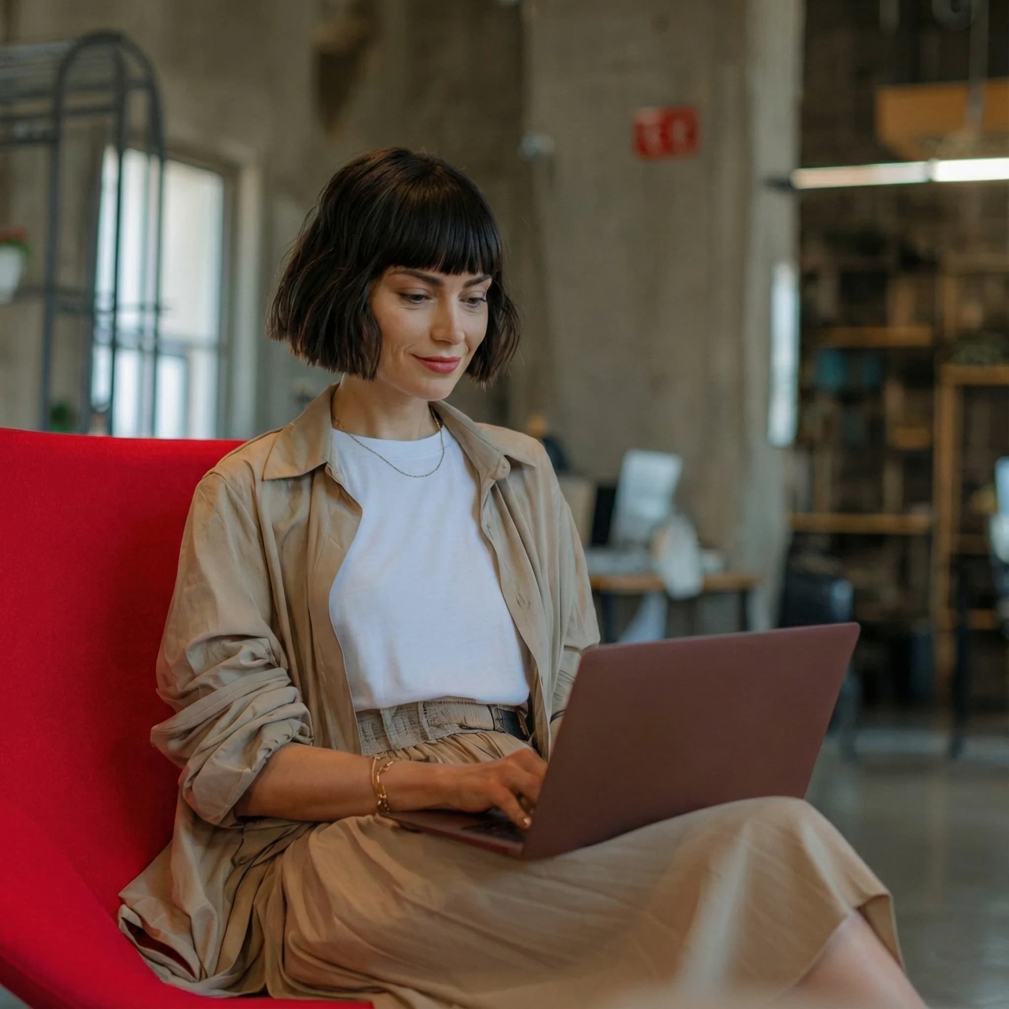 a desktop computer with wireframes on its screen