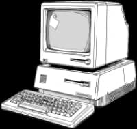 old computer representing big web agencies